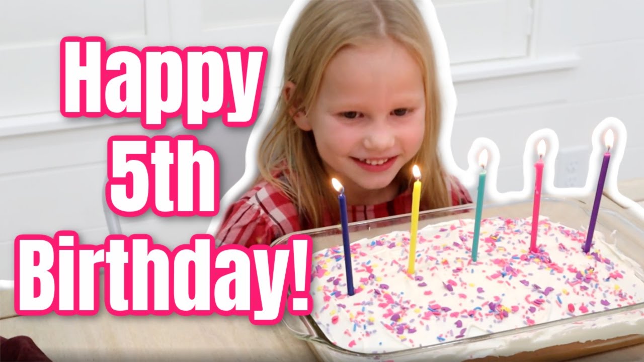 Happy 5th birthday!! Birthday Special! | Meet the Millers Family Vlogs