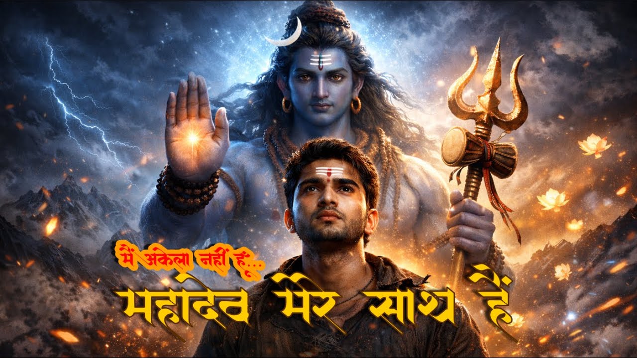 Mahadev Mere Saath 🙏 | Emotional Devotional Song | Shiv Bhakti | Faith & Protection