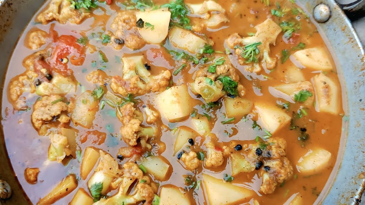 आलू गोभी की सब्जी बनाएं एकदम आसान तरीके से😋 Aalu gobhi ki sabji banaye ekdam aasan tarike se 