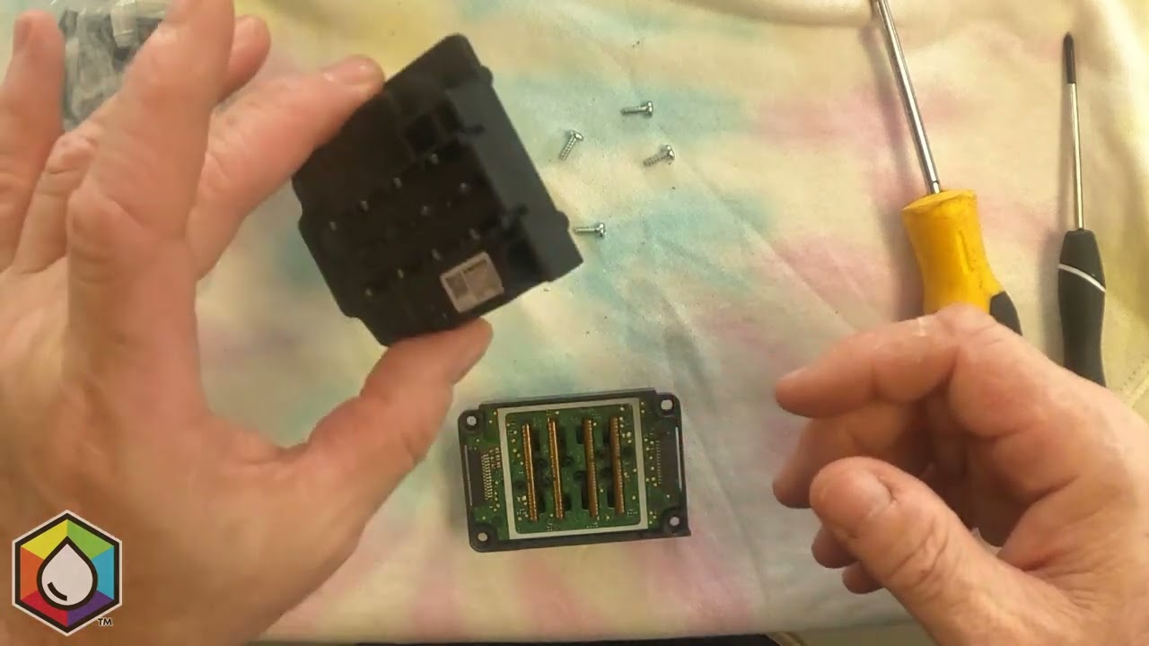 Change the upper unit of the Epson i3200