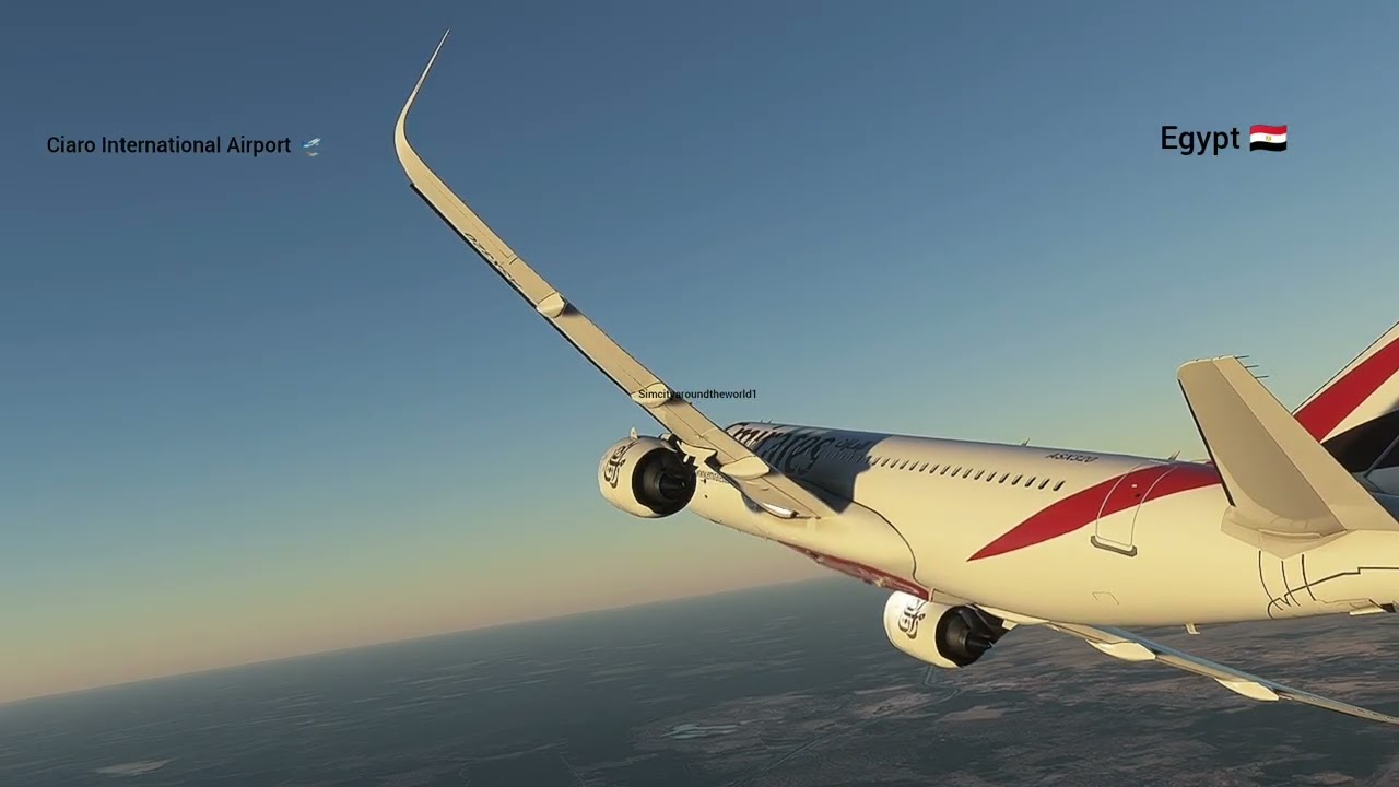 Takeoff from Ciaro, International Airport Egypt 🇪🇬 Support & Subscribe to YouTube channel for more 
