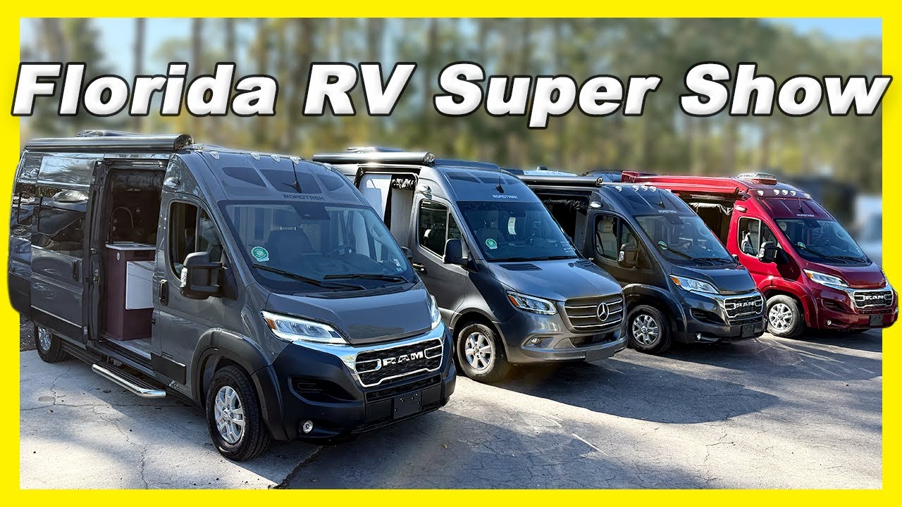 Find Your DREAM 2025 Roadtrek Camper Van at Florida RV Super Show!