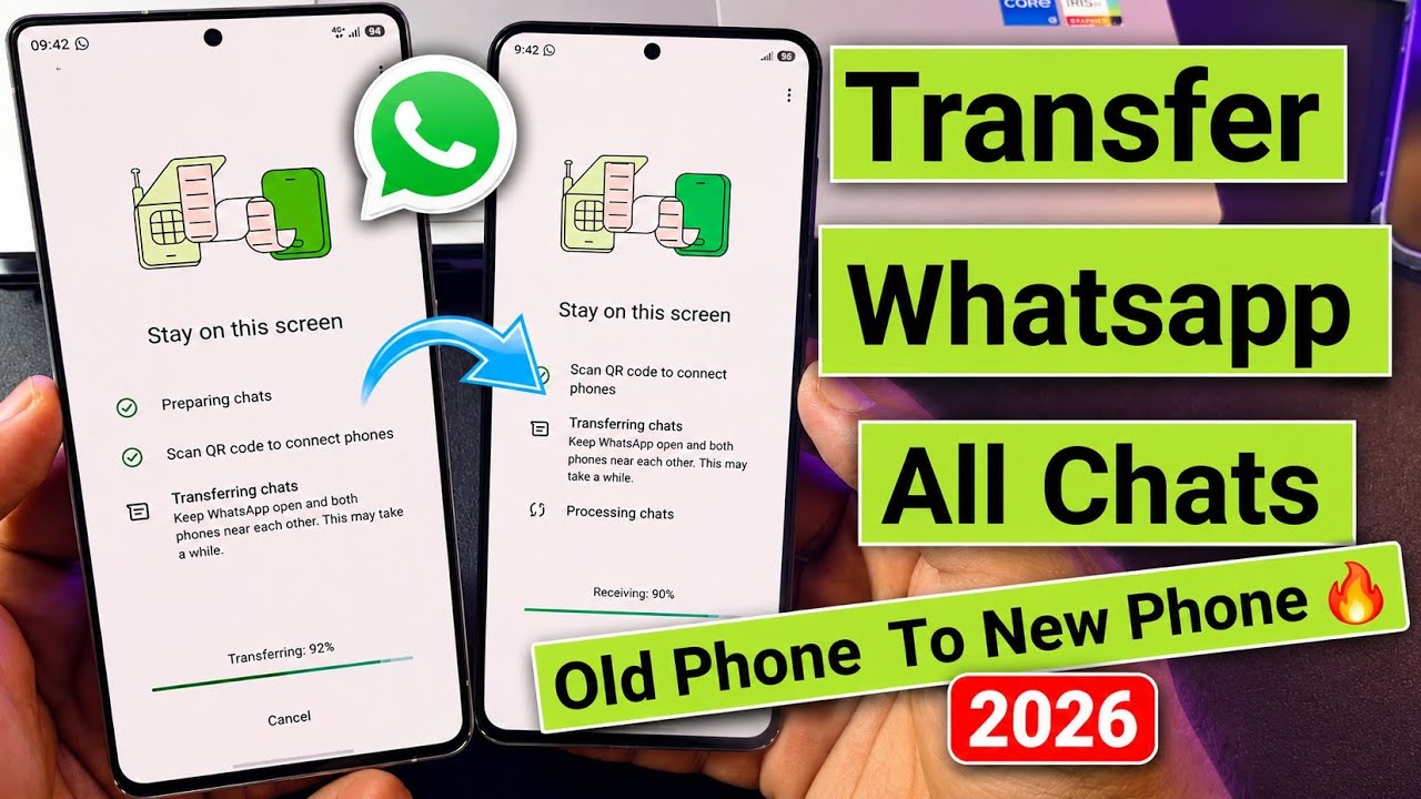 Whatsapp data transfer android to android | transfer Whatsapp chats old phone to new phone 2026