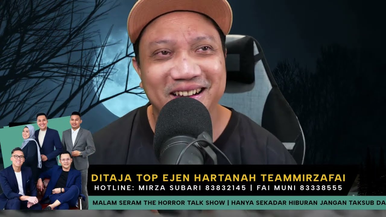 MALAM SERAM THE HORROR TALK SHOW | DITAJA TOP EJEN HARTANAH TEAMMIRZAFAI