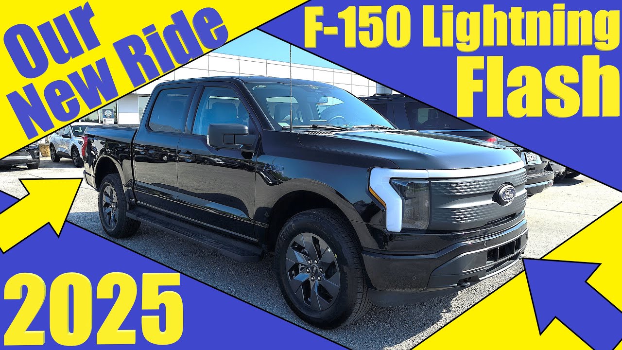 We Bought A 2025 Ford F-150 Lightning | Flash Trim | Our First Impressions