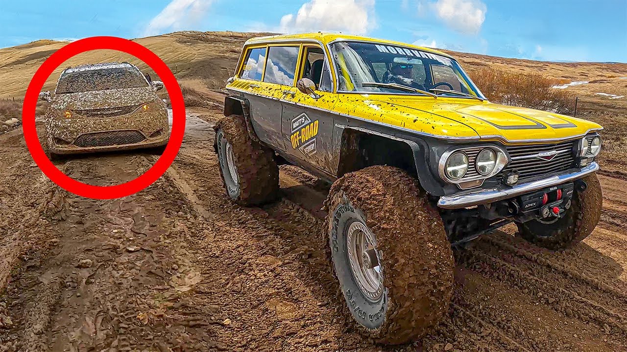 This Road Was Closed... The Minivan Made a HUGE Mistake!