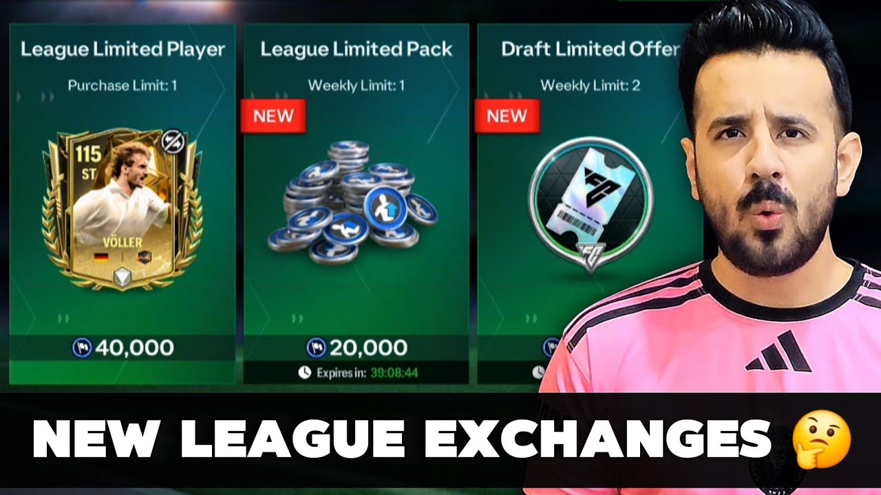 New League Exchange & Divison Rivals Rewards 🤔