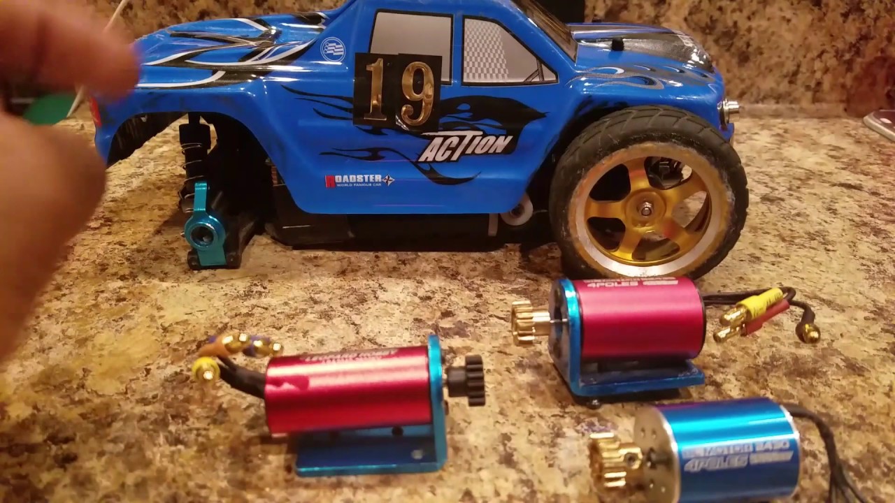 Wltoys a979 brushless upgrade part 1...Top speed 👉was 62 miles per hour👈😲 I can do better..