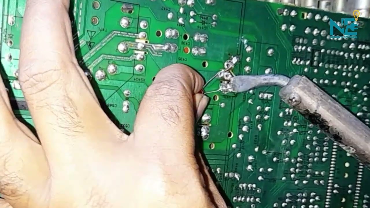 Crt Tv H Output Voltge Details Nurnobi Electronics #Tvrepair