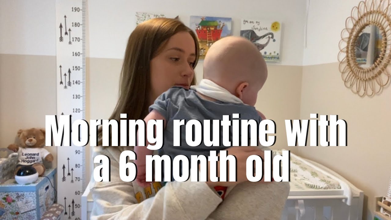 Day in the life VLOG. Morning routine 6 month old baby.