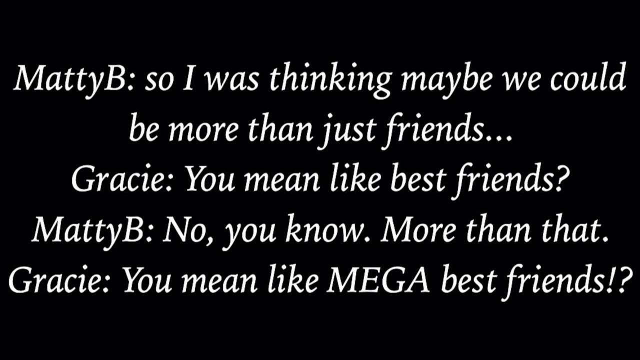 Friend Zone - MattyBRaps ft. Gracie Haschak (Lyrics)