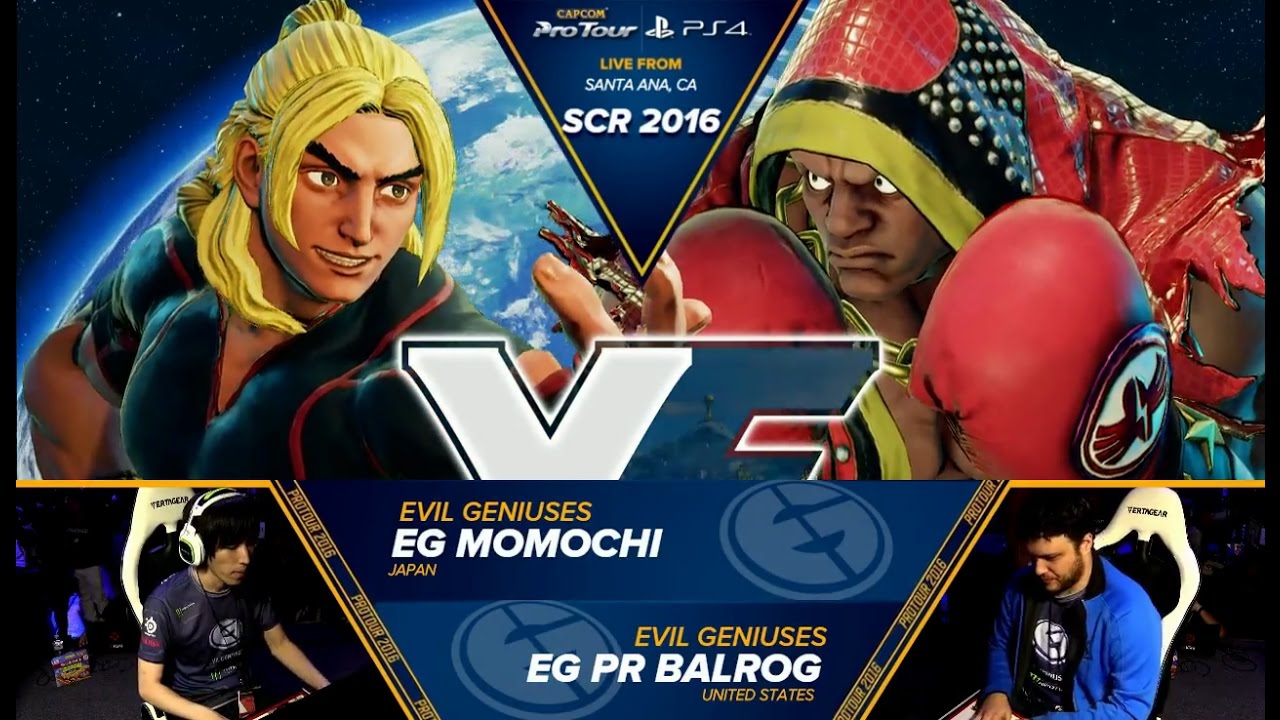 Momochi (Ken) vs PR Balrog (Boxer) - SoCal Regionals 2016 - Top 16