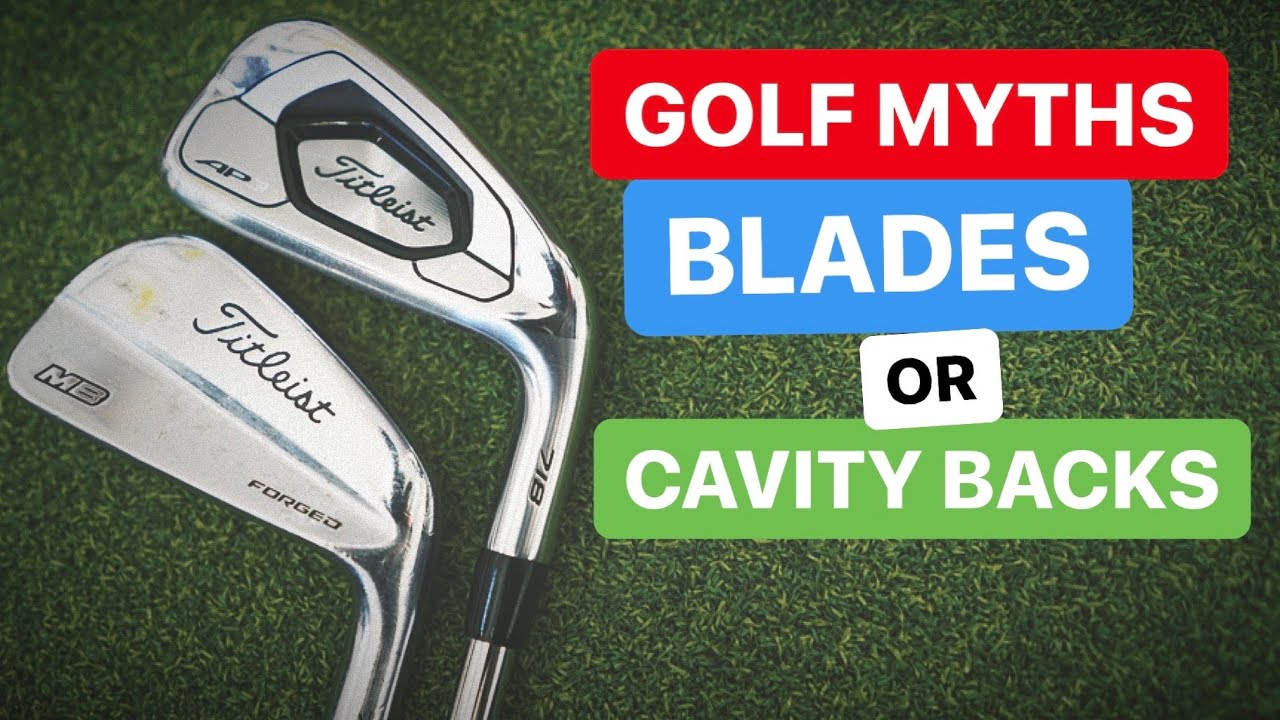 GOLF CLUB MYTHS - CAVITY OR BLADED IRONS WORKABLE TEST