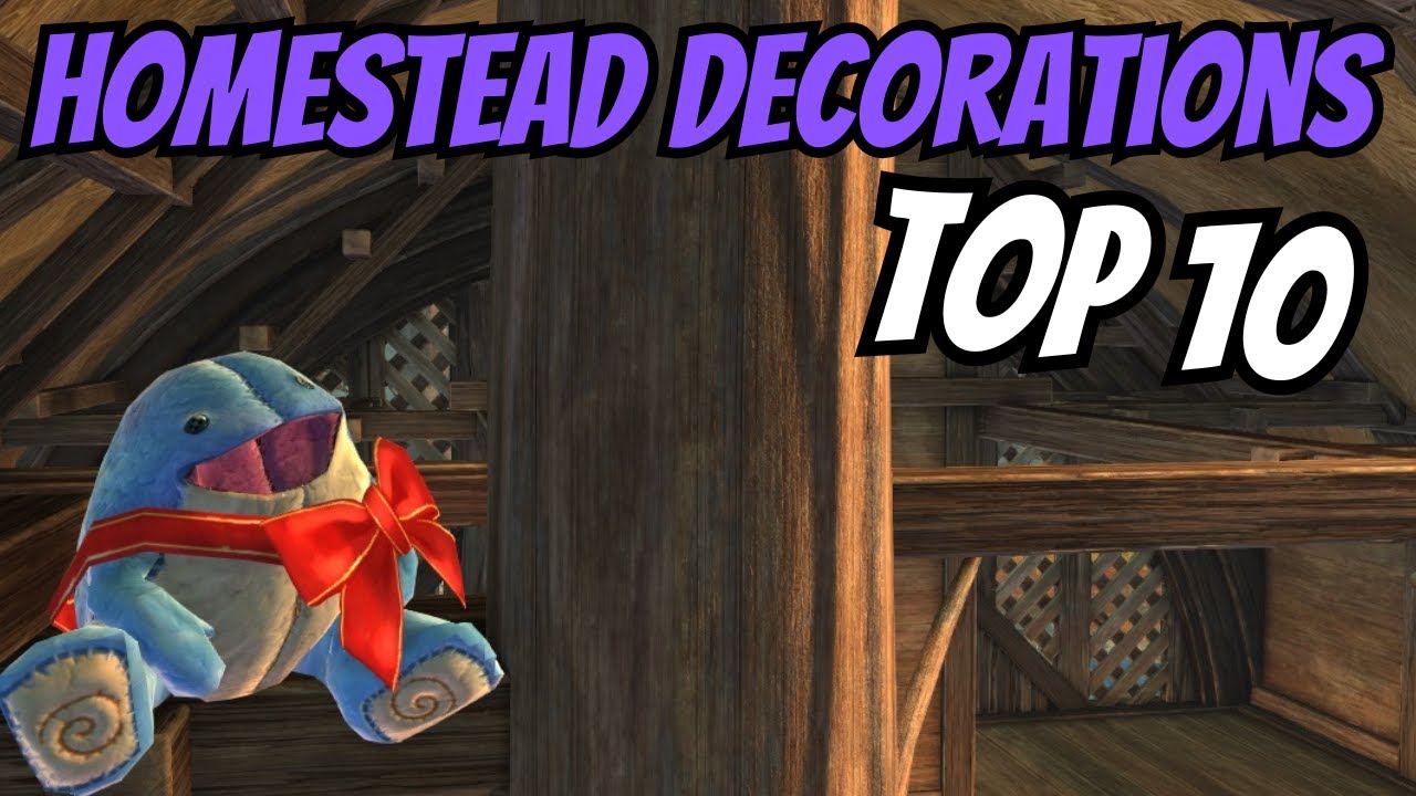 Top 10 Homestead Decorations in Guild Wars 2