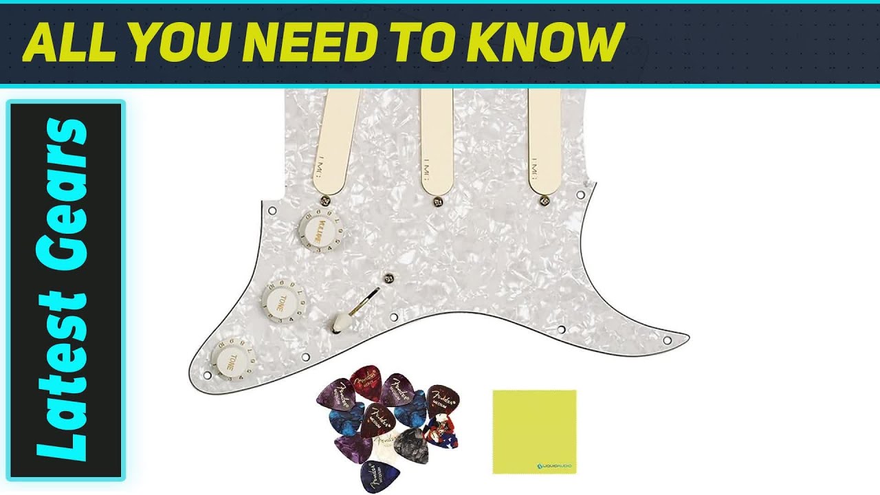 Unlock Gilmours Tone: EMG DG20 David Gilmour Pickguard Set