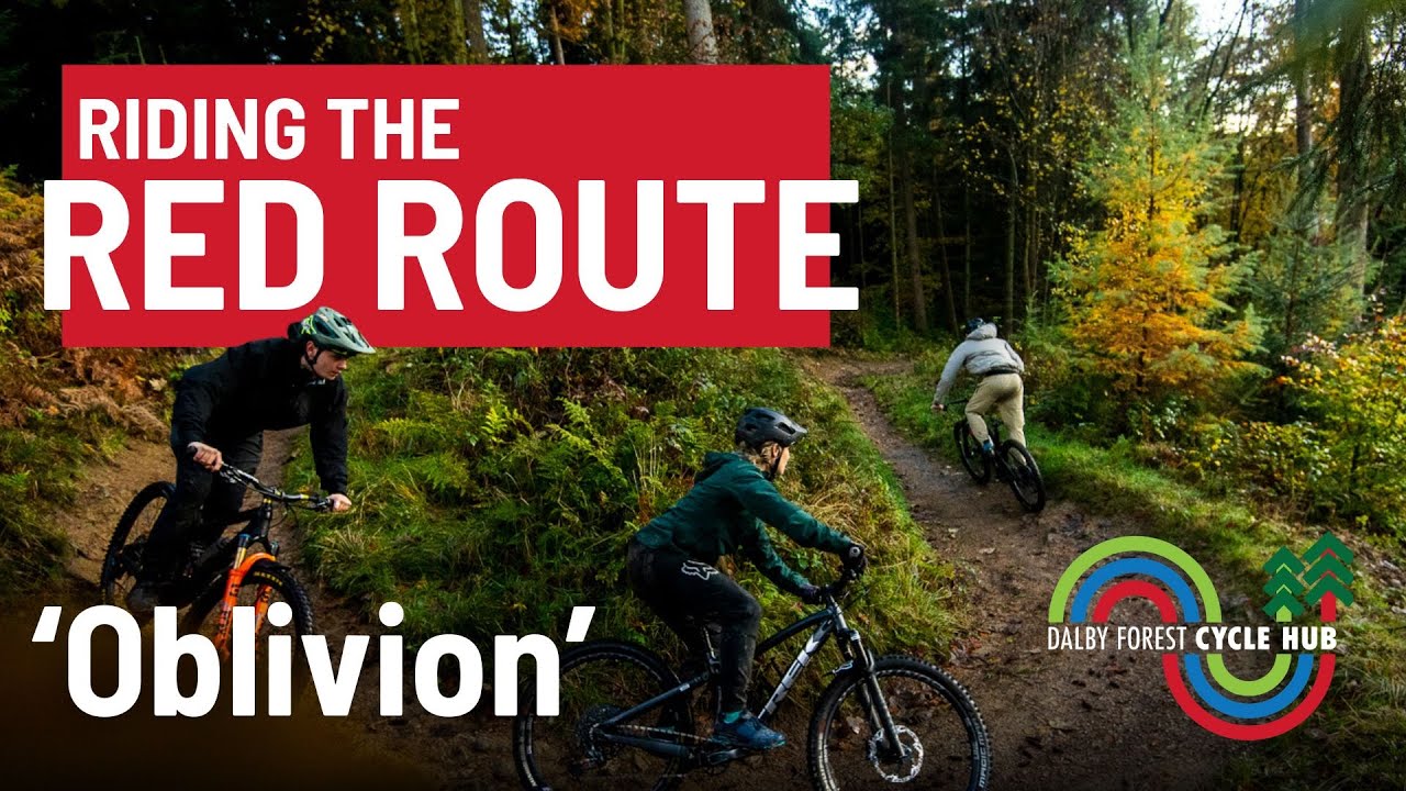 Mountain Biking In Dalby Forest: Red Route &ndash; Gate 28 'Oblivion'