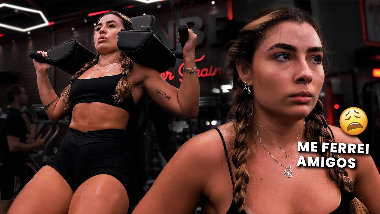 ME ATRASEI E TIVE QUE FAZER BURPEE | treino pesado / ironberg
