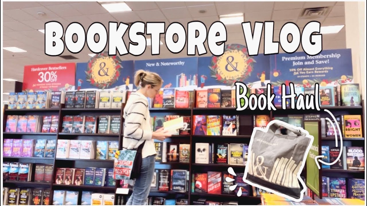 Book Shopping „Barnes & Noble“ Vlog | 2 Stunden Fahrt um hier Bücher zu kaufen | LAST BOOK HAUL 2023