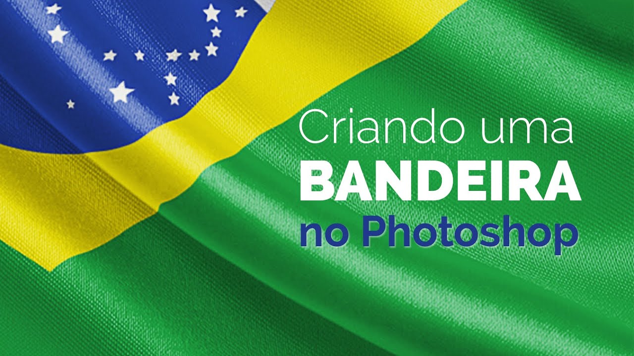 Photoshop: Criando uma bandeira com ondulações | Walter Mattos