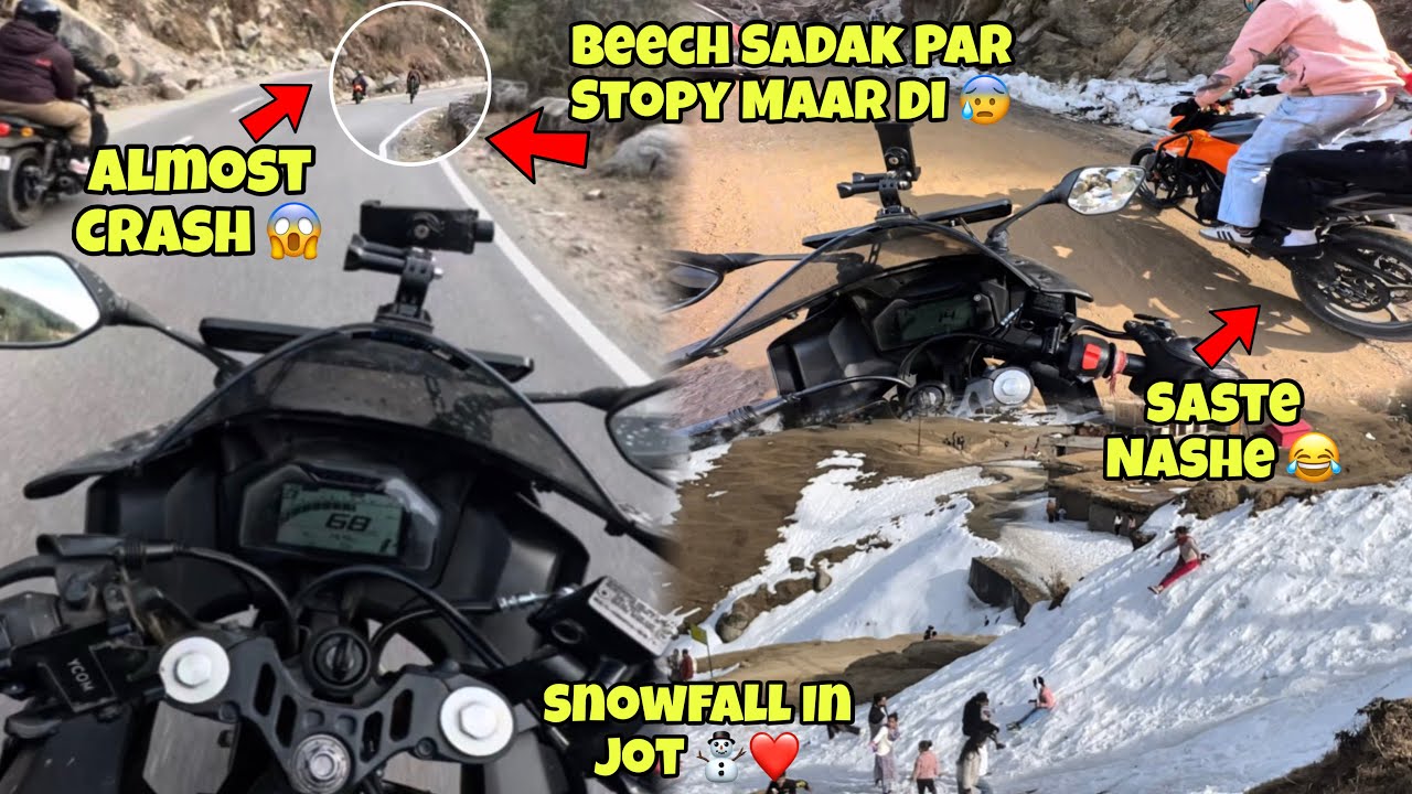 Beech Road Me Stopy On Discover 😱 Almost Crash R15 😰 Saste Nashe By Me 😂 DukeyBoy 🥰