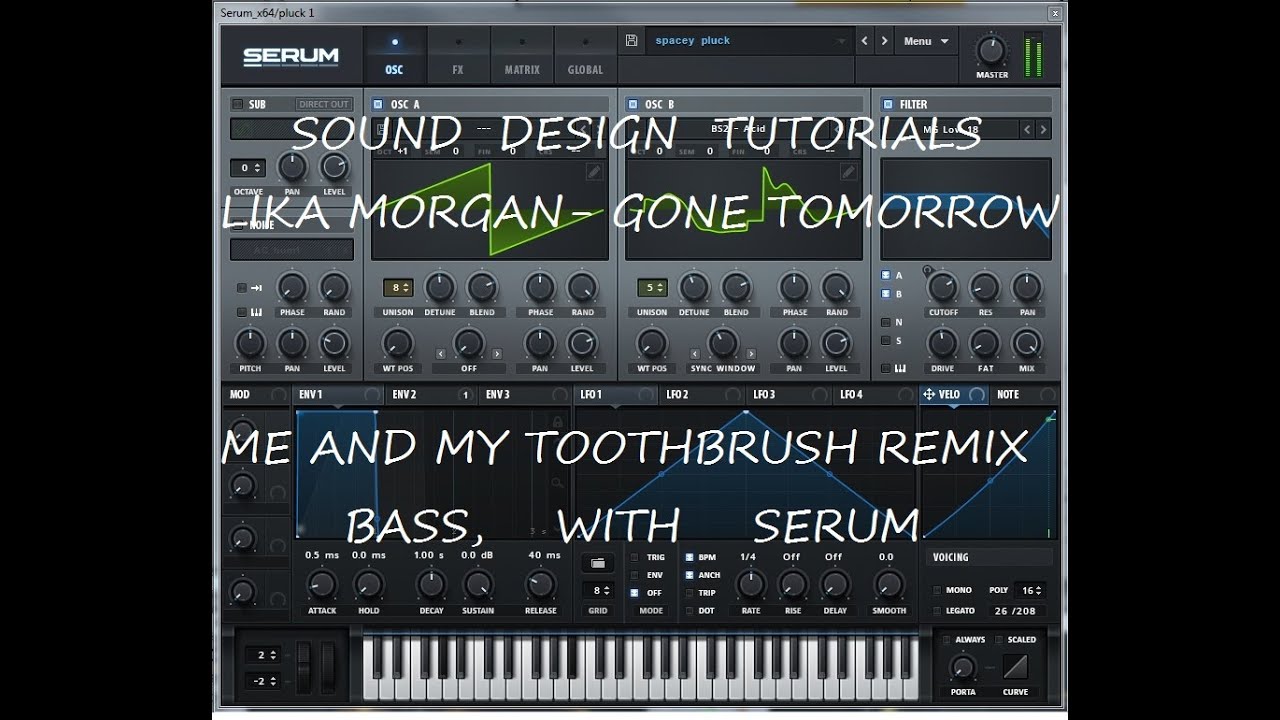 Lika Morgan / Me&My Toothbrush Nu Disco Bass