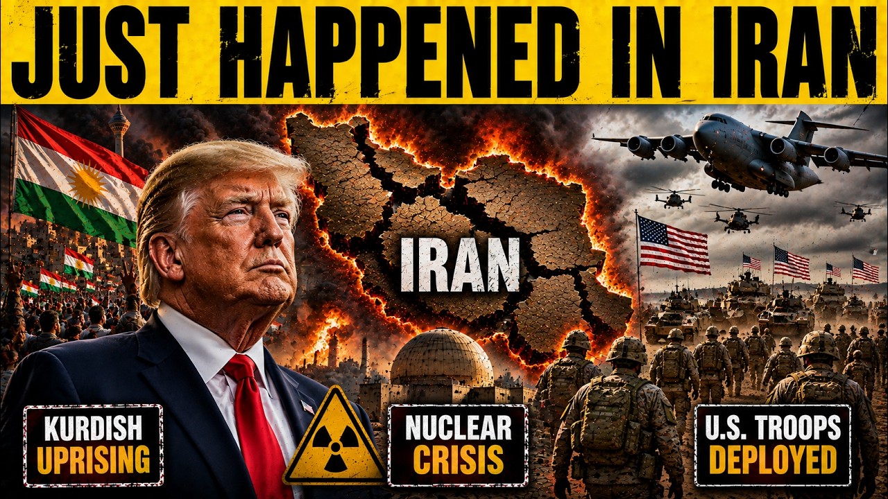 Iran Is Breaking Apart? Kurdish Uprising + Nuclear Crisis + US Troops