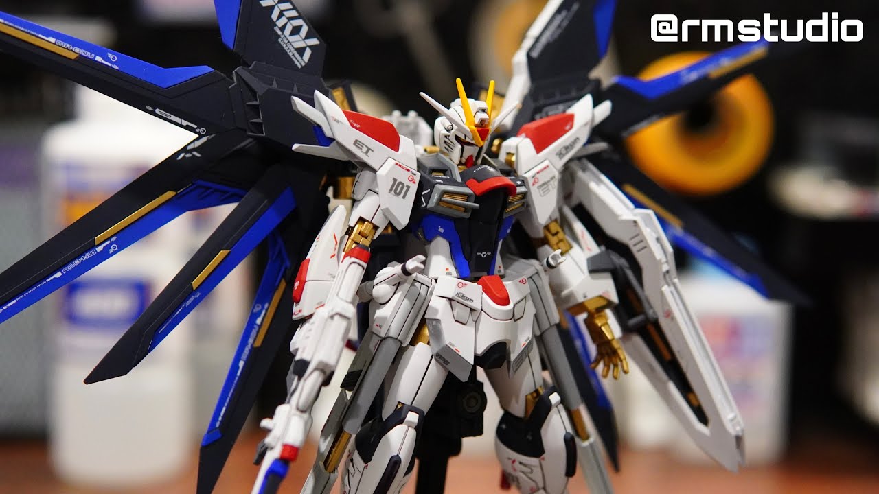 HG 1/144 RISING FREEDOM GUNDAM Speed Build Custom Paint