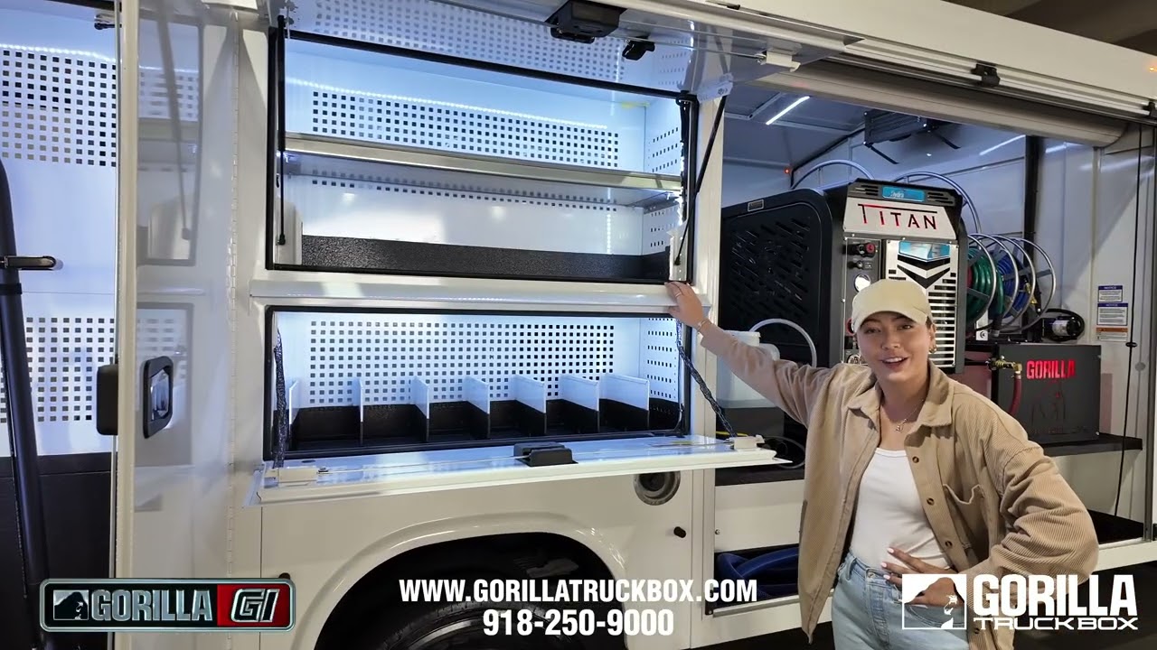 Gorilla Truckbox | G1 Walkaround | Built-In Hydramaster 575 with Gorilla Water Reel System