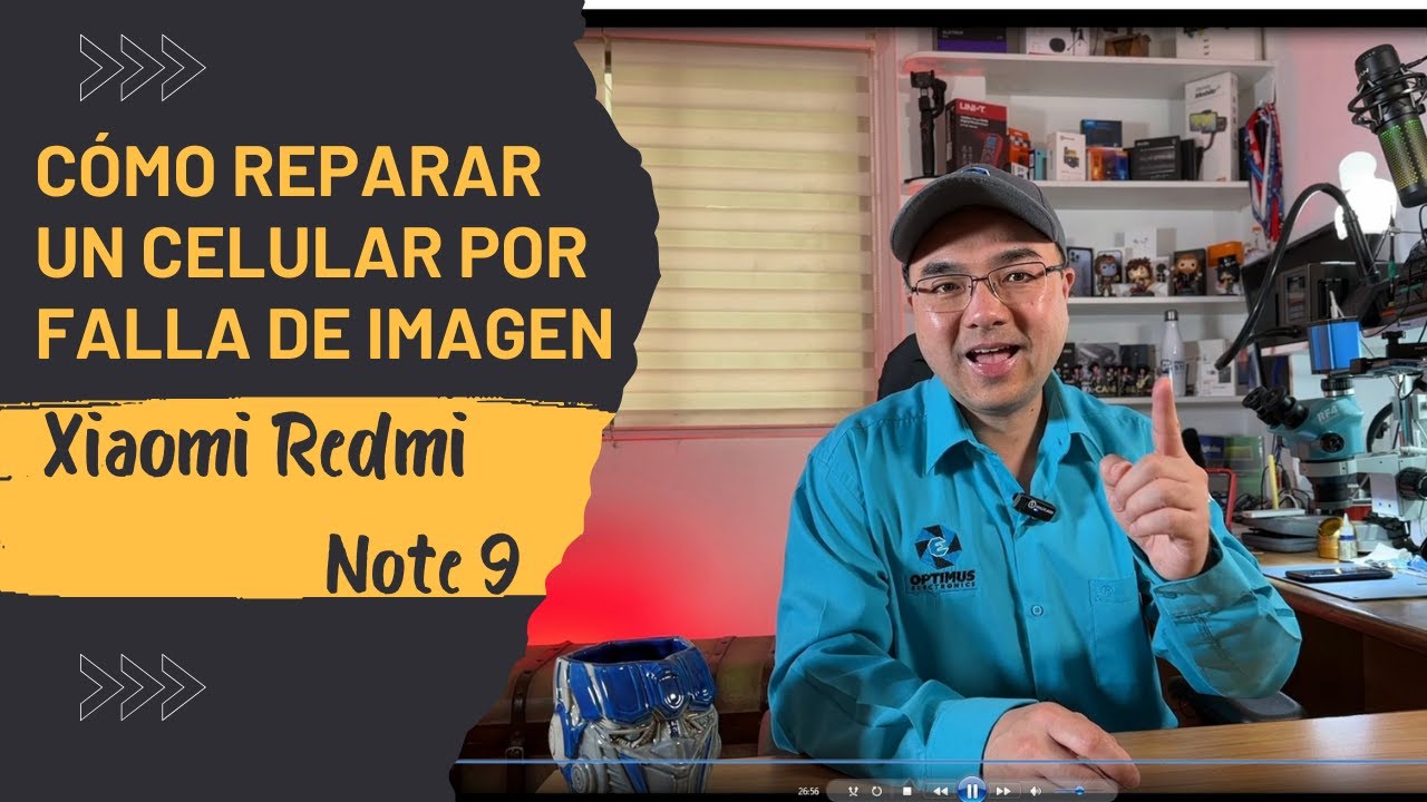 Cómo Reparar un Celular Smarphone por Falla de Imagen Xiaomi Redmi Note 9 Aprender a Diasgnosticar