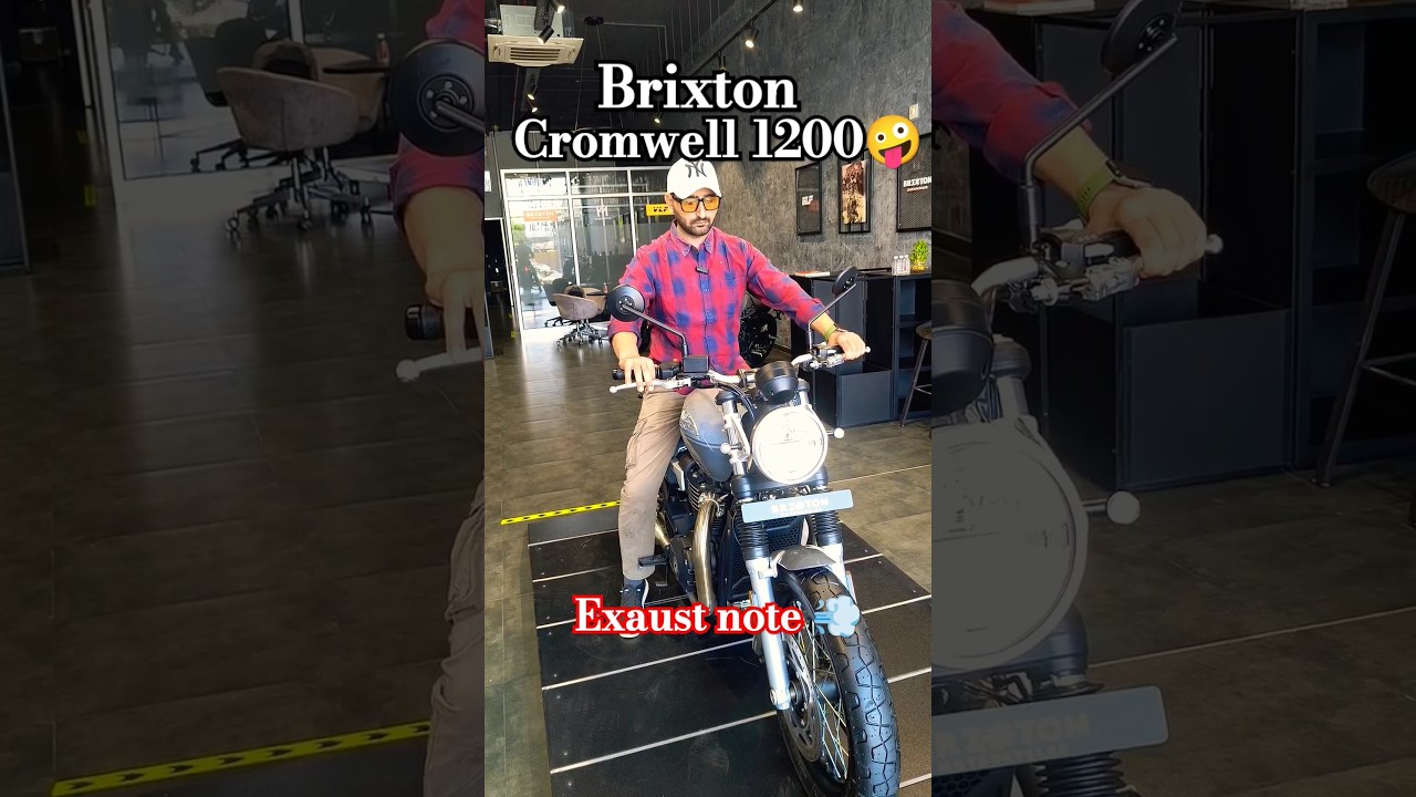 Brixton cromwell 1200 exaust note #Brixton #cromwell #cromwell1200#automobile #turtleride #bikerevie