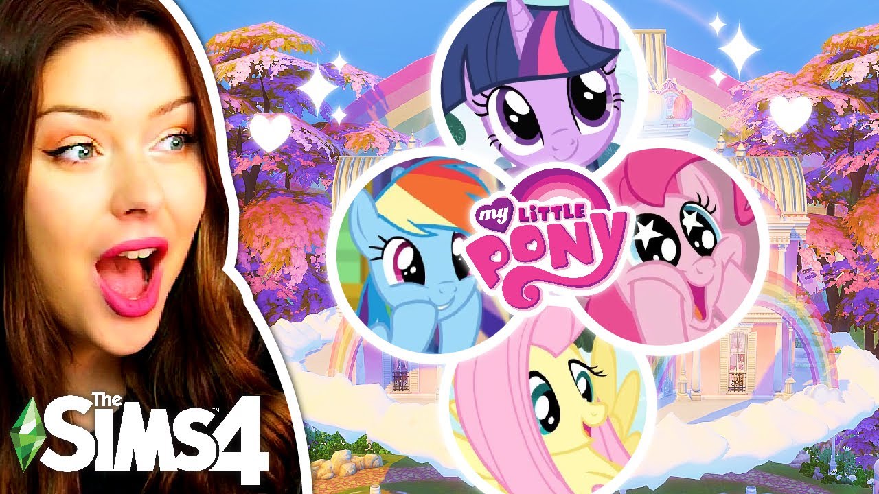 Each Room is a Different MY LITTLE PONY Character in The Sims 4