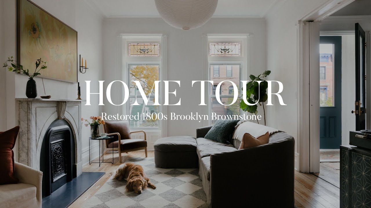 Home Tour | Restored 1800s Brooklyn Brownstone