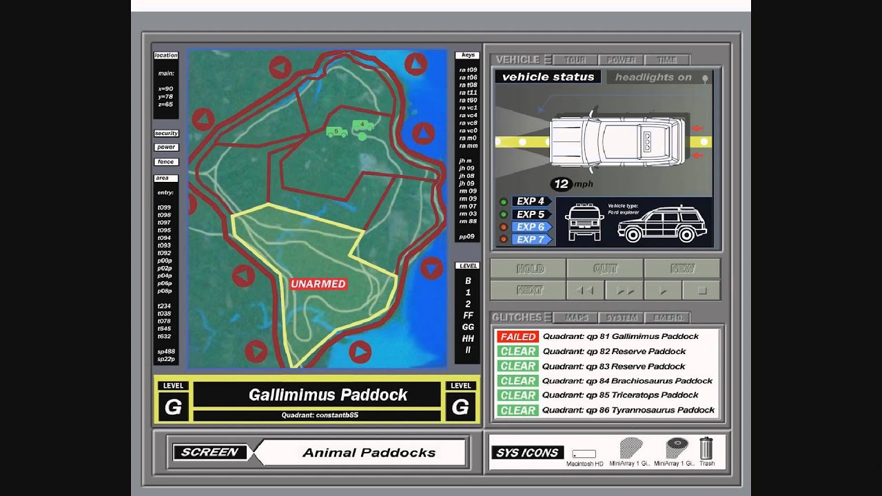 Jurassicpark securitysystem (Video #44)