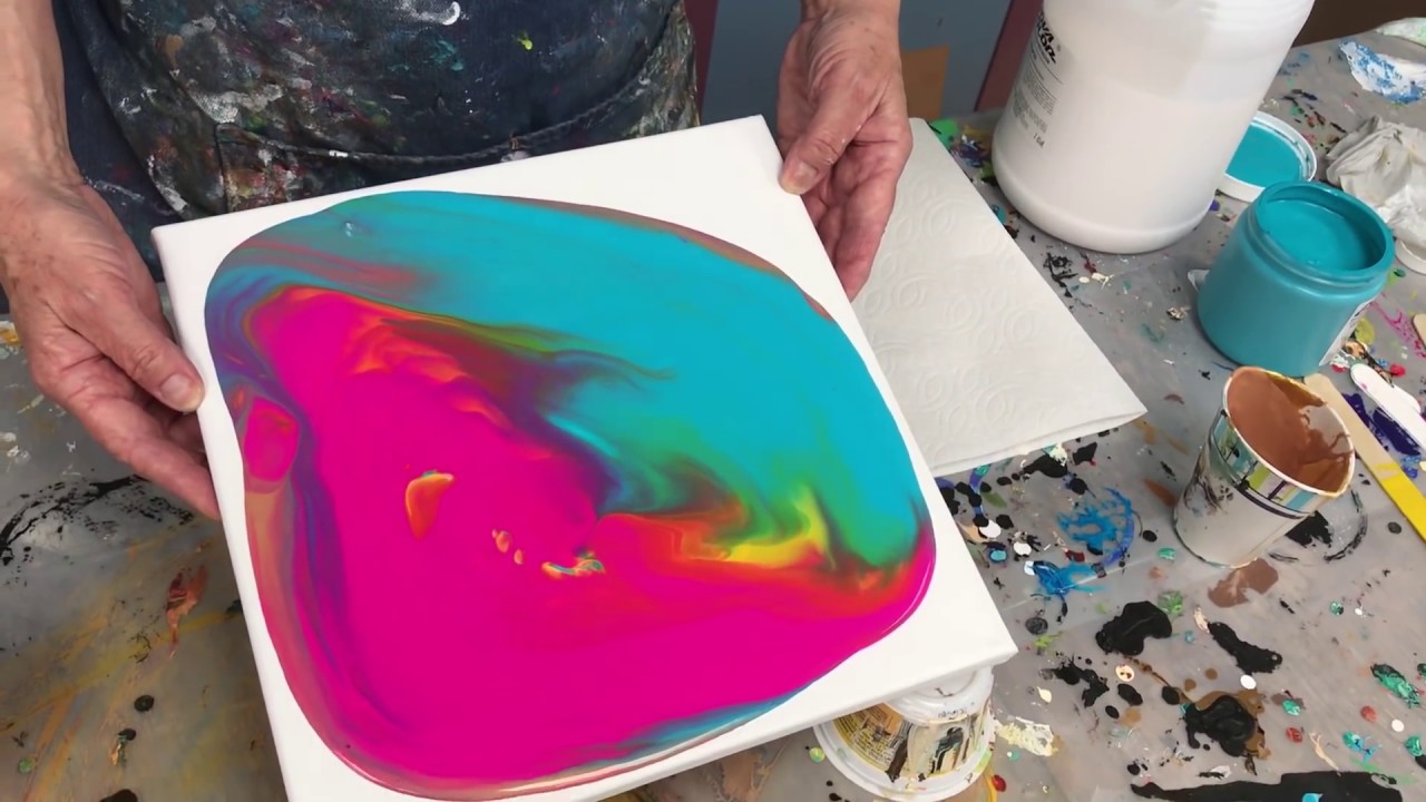 Acrylic Pour Painting: What Is A Dirty Pour?
