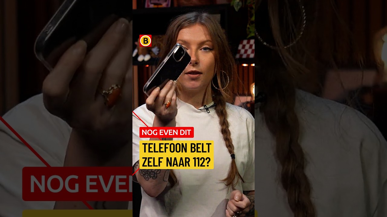 Jouw telefoon belt zelf naar 112?! | #nogevendit