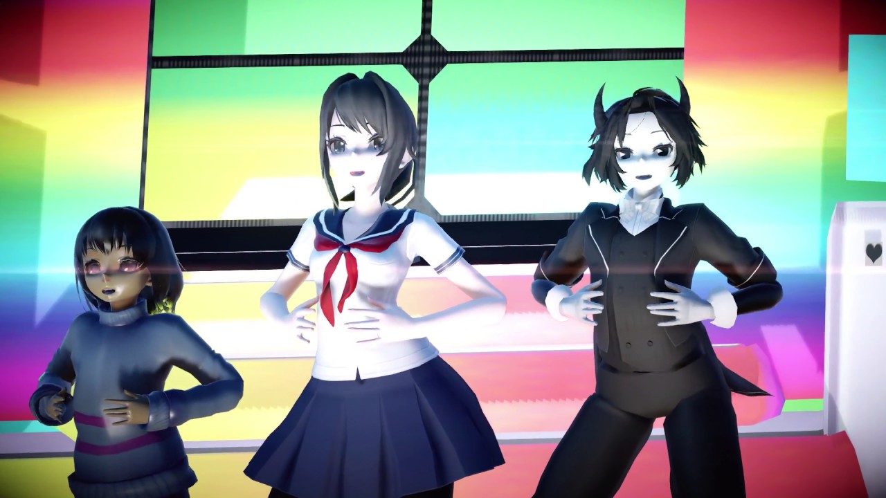 [MMD X Yandere Simulator X Undertale X Bendy And The Ink Machine] BTS - Not Today