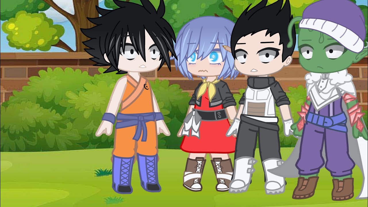 New student meme but a bit different- || Dragon Ball GCSV || Canon AU meets Saiyan!AU