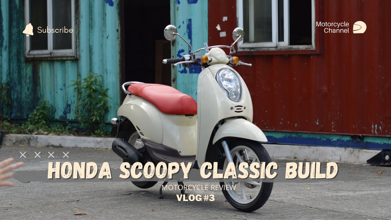MY HONDA SCOOPY | Classic Look