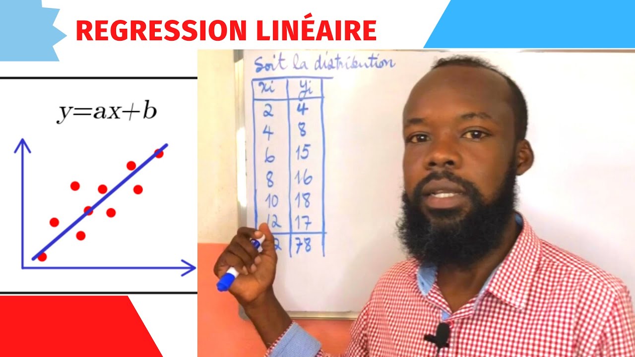 COMMENT CONSTRUIRE UNE DROITE DE R&Eacute;GRESSION LIN&Eacute;AIRE //pour r&eacute;ussir