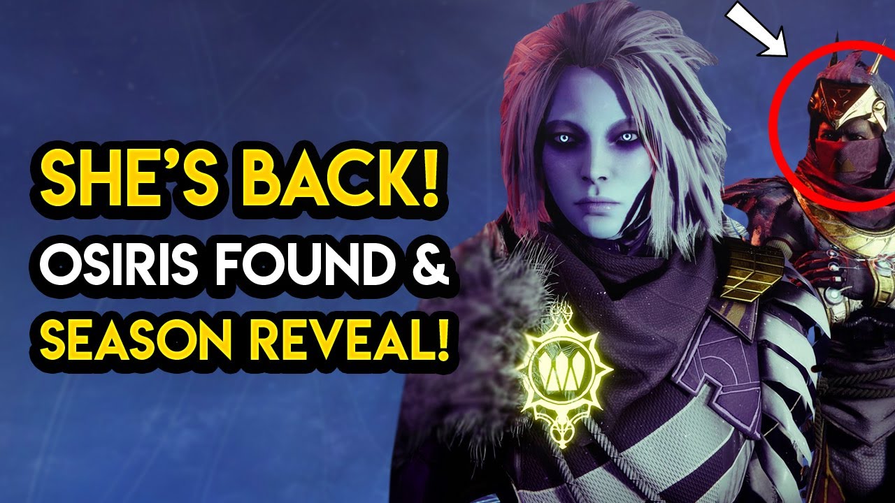 Destiny 2 - SEASON OF THE LOST REVEALED! Mara Returns, Osiris Found & MORE!