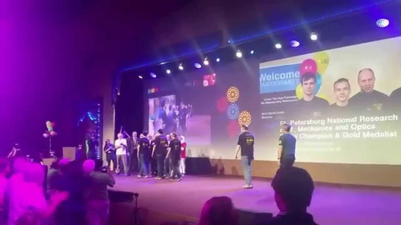 ACM ICPC 2015 World Finals Winning Team Announcement