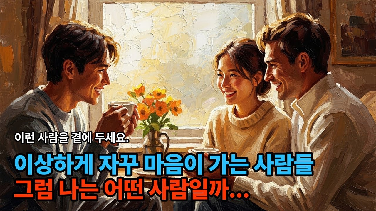 이상하게 자꾸 마음이 가는 사람들 #긍정의말 #좋은글 #인생조언 #오디오북