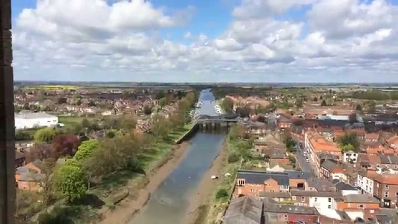 The view from Boston Stump, Boston UK