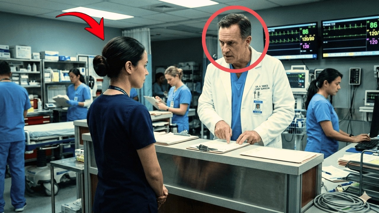 The Chief Surgeon Humiliated the ER Nurse — Until a Helicopter Landed and  Commander Asked for Her