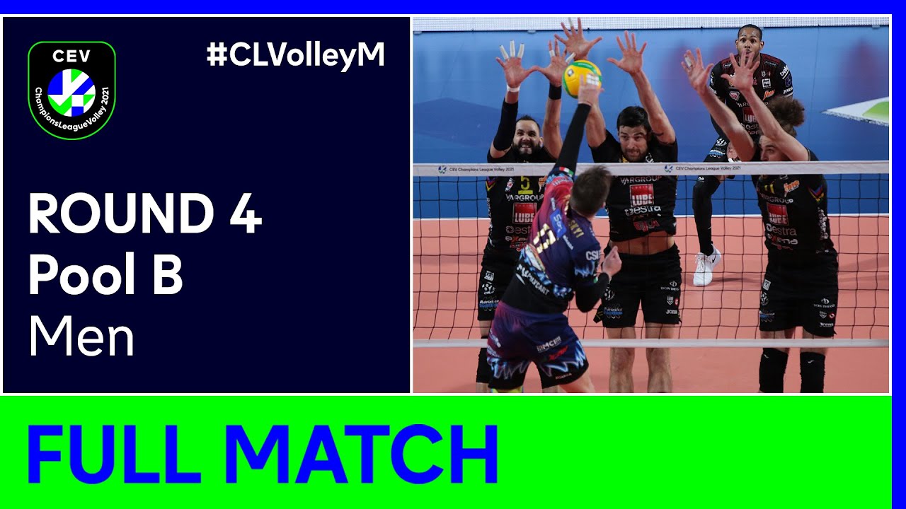 Sir Sicoma Monini PERUGIA vs. Cucine Lube CIVITANOVA - CEV Champions League Volley 2021 Men Round 4