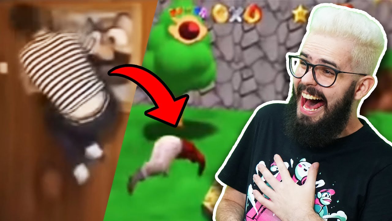 OS MELHORES MEMES DO MARIO 64! (feat @Core)