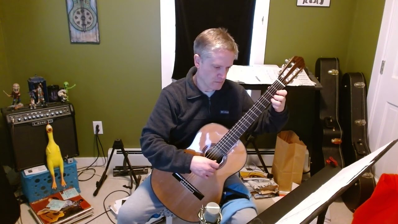 Carol of the Bells solo guitar