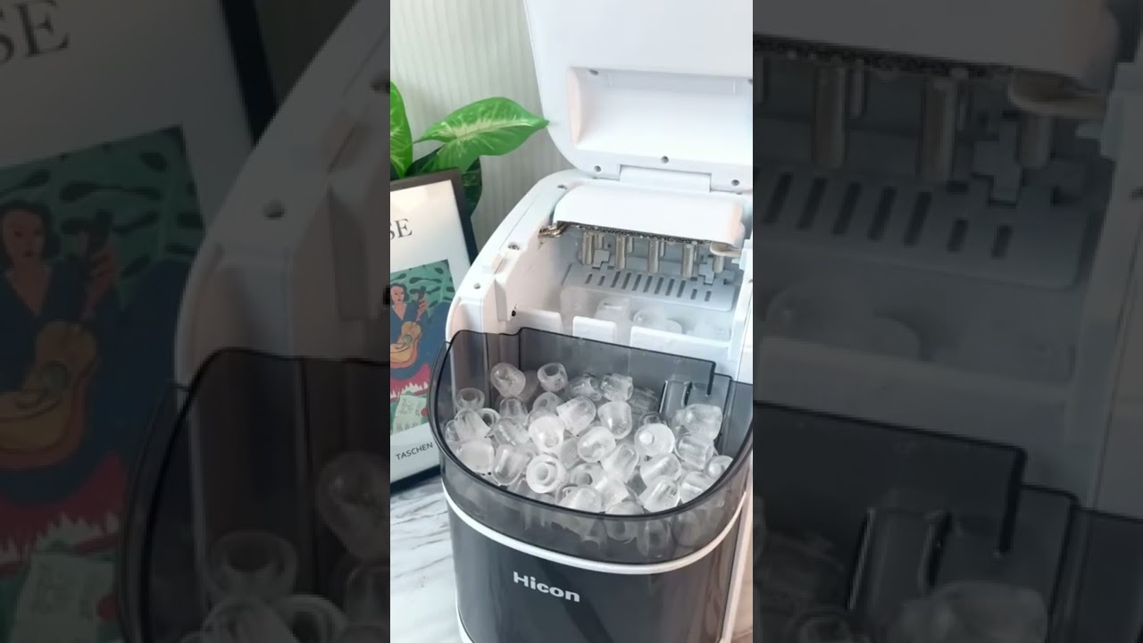 Portable Electric Ice Maker Machine 😍 Product Link in Description & Comments!