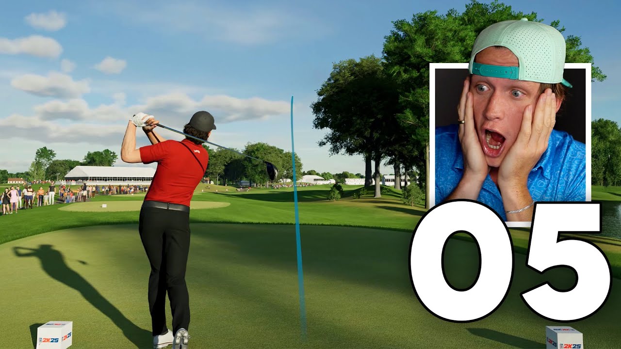 PGA Tour 2K25 Career - Part 5 - A LOOK AT EAGLE