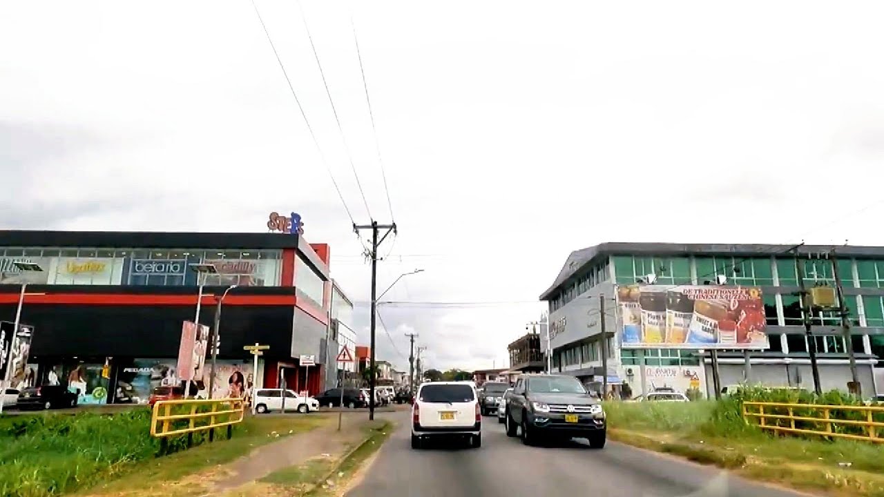 Road Trip From Gompert straat To Mahonylaan Suriname